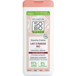 LÉA NATURE SO BiO étic Kremna prha z osličnim mlekom - 650 ml