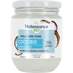 Natessance Økologisk Kokosolje - 200 ml