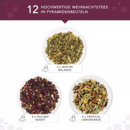 English Tea Shop Caja de Regalo Bio - Wellness Holiday - 12 bolsitas