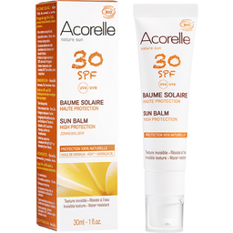 Acorelle Pleťový balzám na opalování s SPF 30 - 30 ml