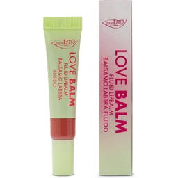 puroBIO cosmetics LOVE BALM Lip Balm Fluid - 01 mauve