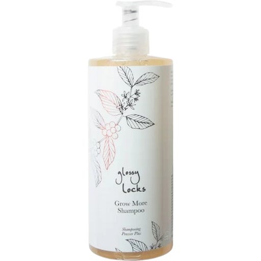 100% Pure Glossy Locks Grow More Shampoo - 390 ml