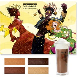 Organic Drinking Chocolate Advent Calendar - 528 g