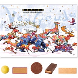 Zotter Chocolates Organic Best of Advent Calendar - 302 g