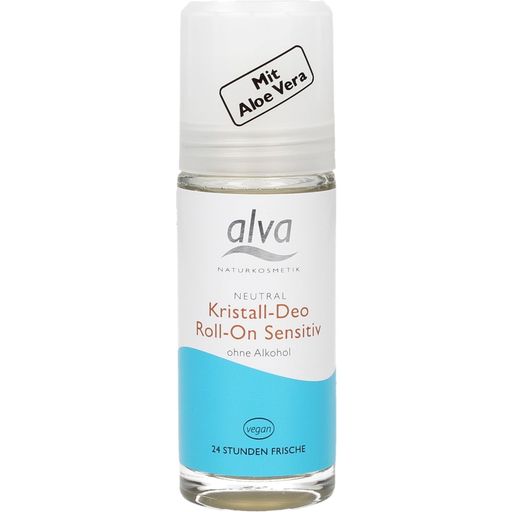 alva Sensitive krystalový Roll-On deodorant - 50 ml