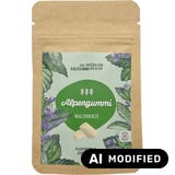 Alpengummi Chewing-Gum &agrave; la Menthe Sauvage
