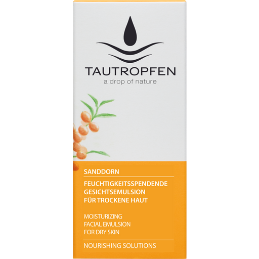 Tautropfen Hydratační pleťová emulze s rakytníkem - 50 ml