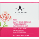 Tautropfen Nježna krema za lice sa ružom - 50 ml