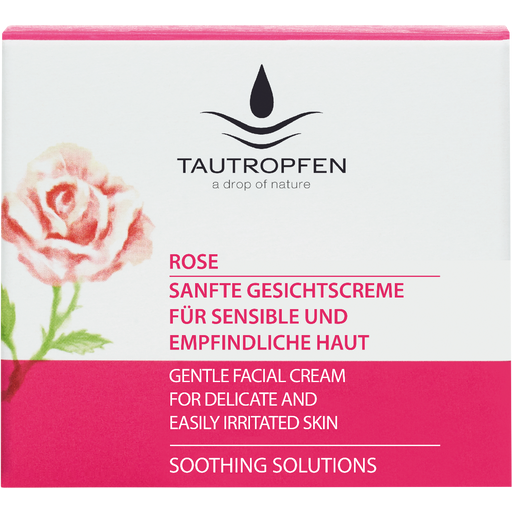 Tautropfen Rose Gentle Facial Cream - 50 ml