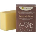 La Saponaria Haar- & Körperseife mit Leinöl - 100 g