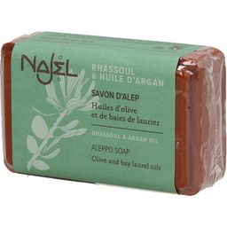 Najel Aleppo Soap with Argan Oil & Rhassoul