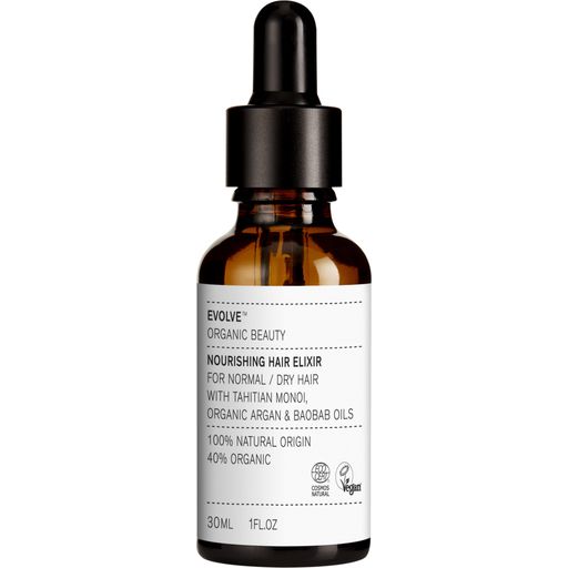 Evolve Organic Beauty Nourishing Hair Elixir - hårserum - 30 ml