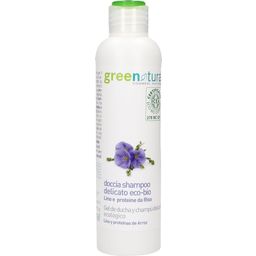 greenatural Doccia Shampoo Delicato Lino & Riso - 250 ml