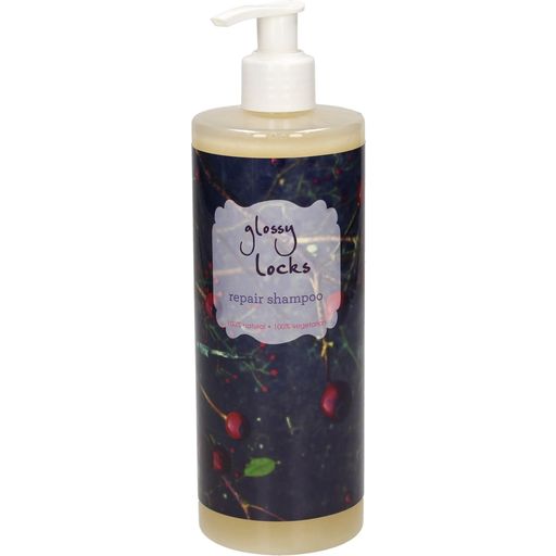 100% Pure Glossy Locks szampon odbudowujący - 400 ml