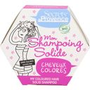 Secrets de Provence Shampoing Solide Bio aux Cheveux Colorés - 85 g