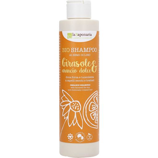 La Saponaria BIO Shampoo Girasole & Arancio Dolce - 200 ml