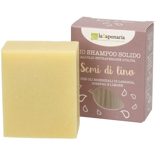 La Saponaria Hair Soap with Linseed Oil - 100 g