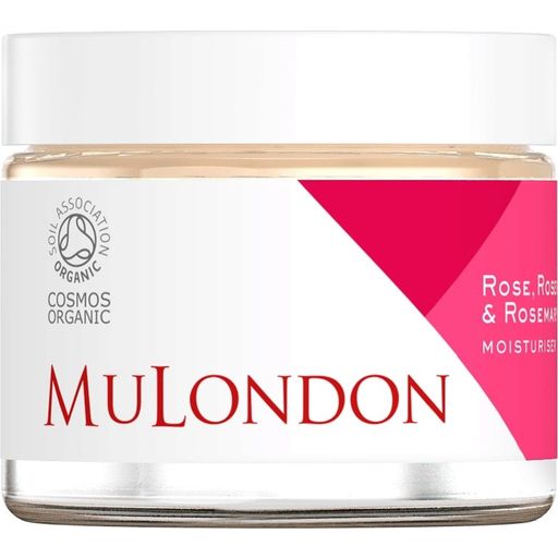 MuLondon Rose, Rosehip & Rosemary Moisturiser - 60 ml