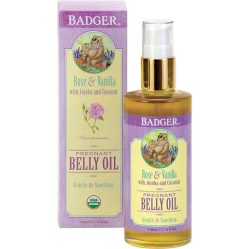 Badger Balm Mom Care Belly Oil - 118 ml