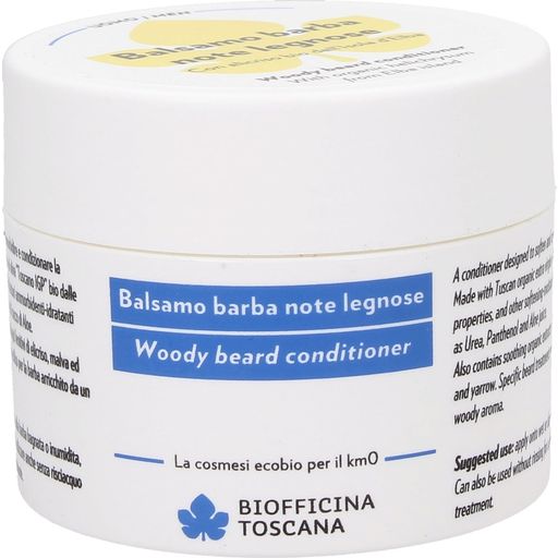 Biofficina Toscana uomo balsam do brody - Drzewny zapach