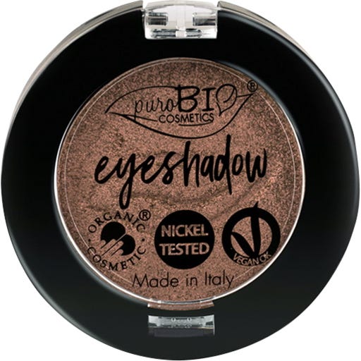 puroBIO cosmetics Compact Eye Shadow - 15 Rosa antico (irisée)