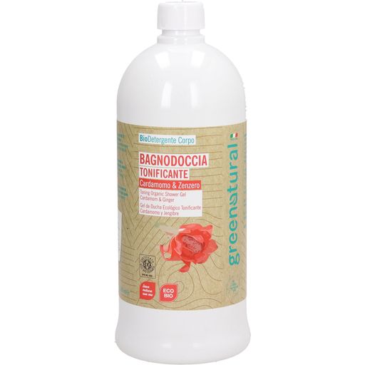 greenatural Sprchový gel s kardamomem a zázvorem - 1000 ml
