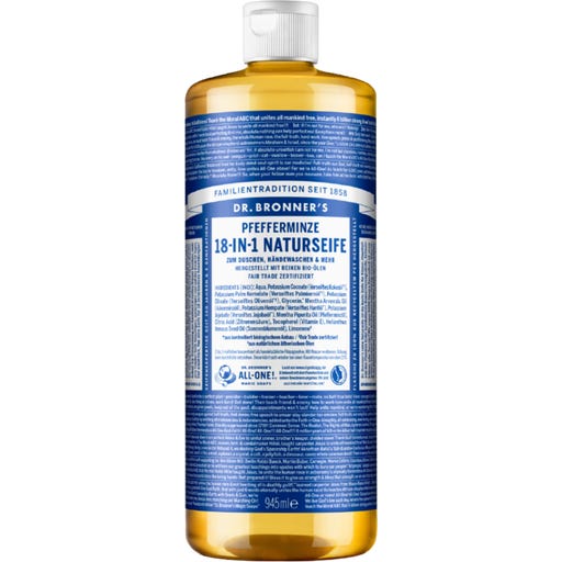 Dr. Bronner's 18in1 Natural Peppermint Soap - 945 ml