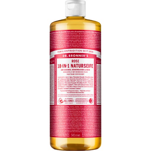 Dr. Bronner's 18in1 Naturseife Rose - 945 ml