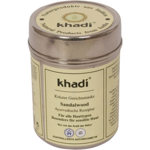 Khadi® Maska za obraz - sandalovina