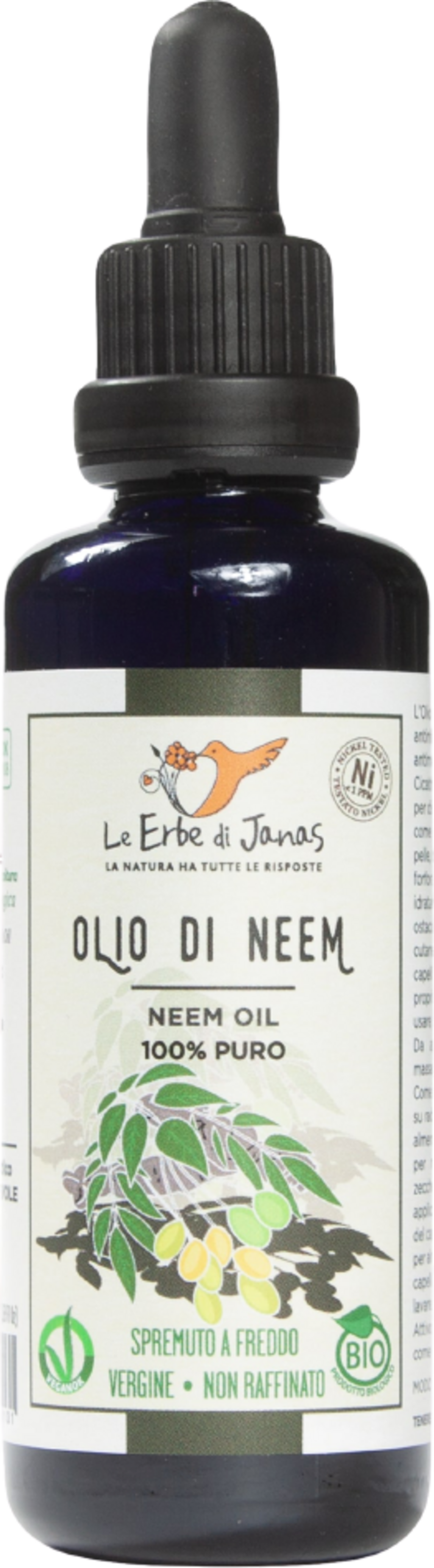 Le Erbe di Janas Olio di Neem - 50 ml