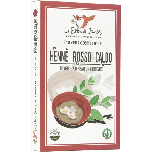 Le Erbe di Janas Henna (teplá červená) - 100 g