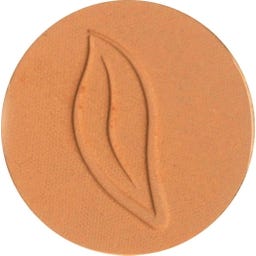 puroBIO cosmetics Compact szemhéjárnyaló - Utántöltő - 12 Őszibarack (matt) REFILL