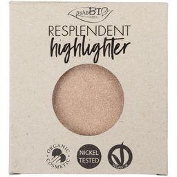 puroBIO cosmetics Resplendent Highlighter REFILL - 01 Champagner Refill