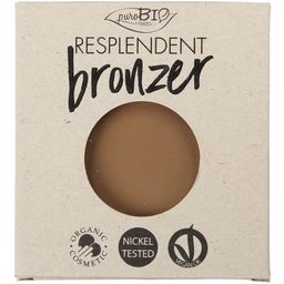 puroBIO cosmetics Resplendent Bronzer - náplň - 01 Pale Brown Refill