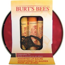 Burt's Bees Keepsake Tin Assorted Lip Balms