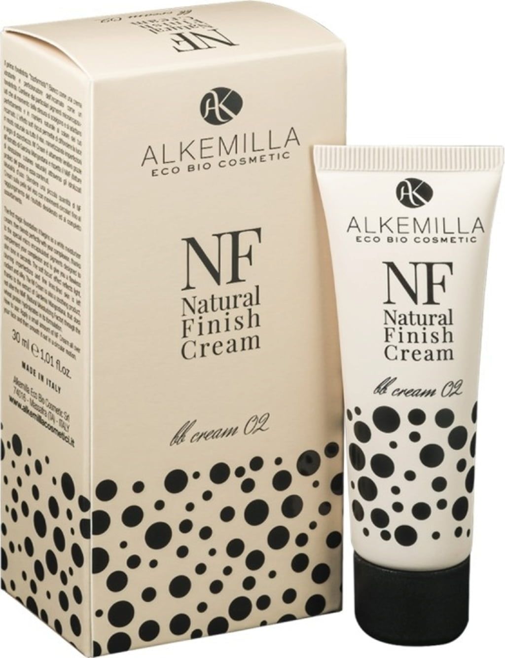 Alkemilla Eco Bio Cosmetic BB Cream Cream Natural Finish - No.2