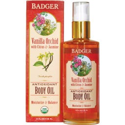 Badger Balm Vanilla Orchid Antioxidant Body Oil