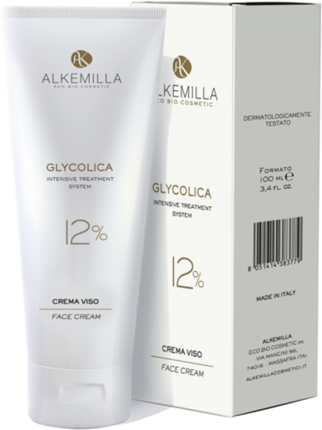 Alkemilla Eco Bio Cosmetic Cuidado Facial 12% Glycolica - 100 ml