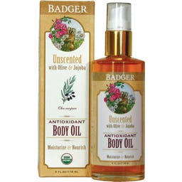 Badger Balm Unscented Antioxidant Body Oil
