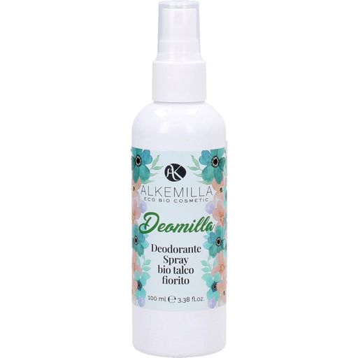 Alkemilla Eco Bio Cosmetic Deomilla Deodorant Spray - Talcum & Flowers 