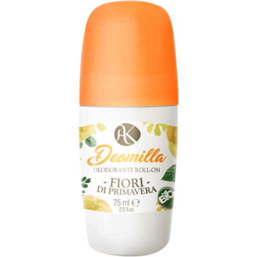 Alkemilla Eco Bio Cosmetic Deomilla Deodorante Roll on - Fiori di primavera