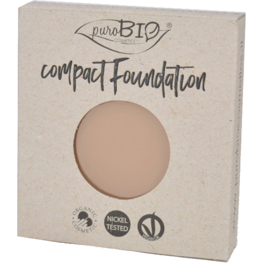puroBIO Cosmetics Compact Foundation Refill, 03 refill