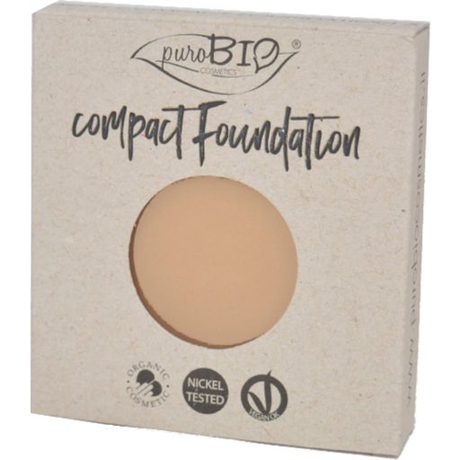 puroBIO cosmetics Compact Foundation (Recharge) - 02