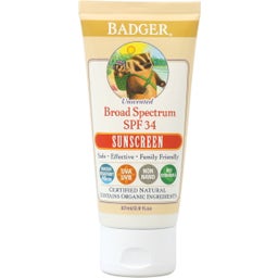 Badger Balm SPF 34 Unscented Sunscreen