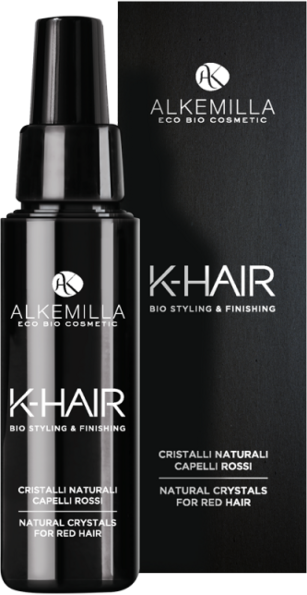 Alkemilla Eco Bio Cosmetic K-HAIR Cristalli Naturali per Capelli - Capelli rossi