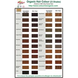 Radico Rostlinná barva na vlasy - mahagonová - 100 g