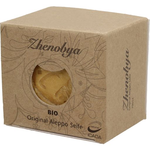 Zhenobya Bio Alepposeife Olivenöl 100% - 200 g