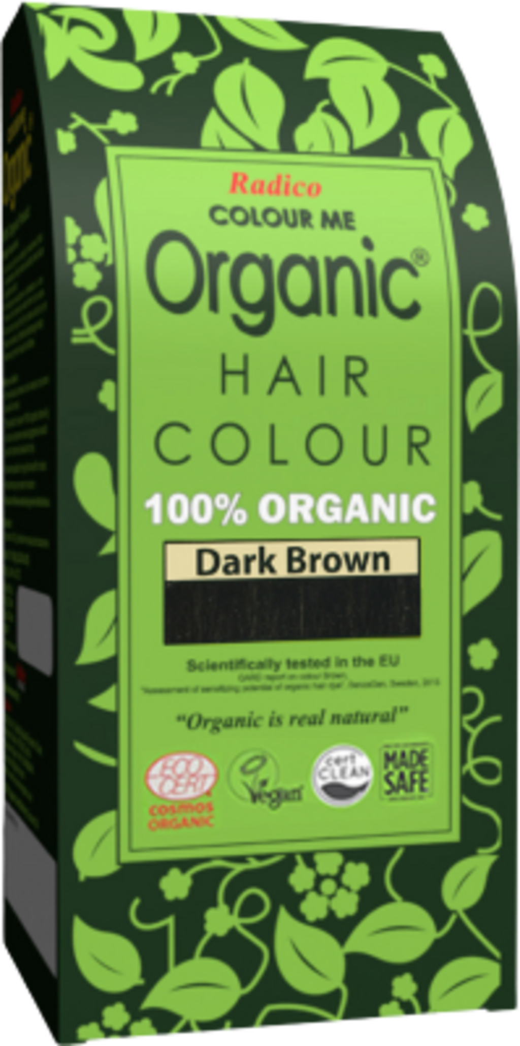 Radico Roślinna farba do włosów - ciemny brąz - 100 g