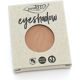 puroBIO cosmetics Compact szemhéjárnyaló - Utántöltő - 12 Őszibarack (matt) REFILL