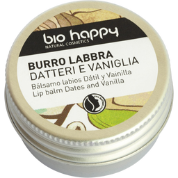 Bio Happy Burro Labbra Datteri e Vaniglia